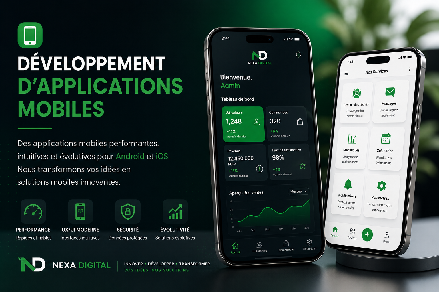 Développement d'Applications Mobiles